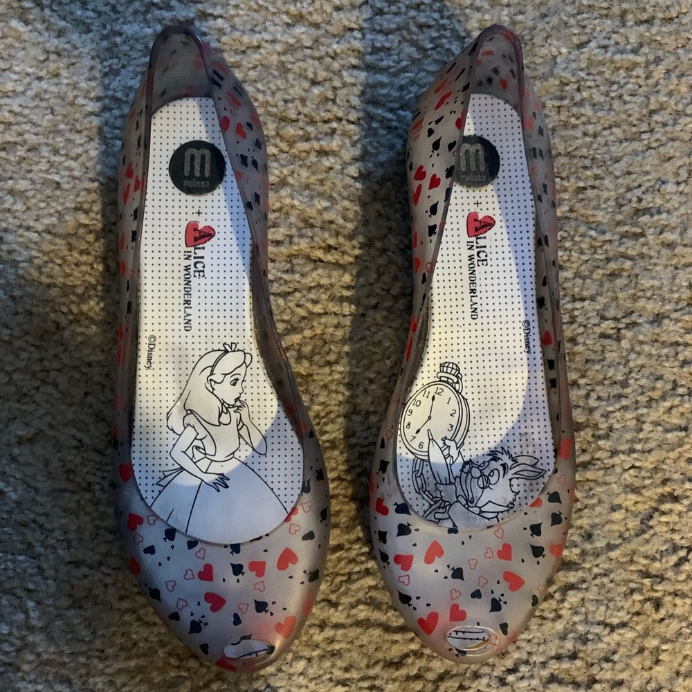 Melissa shoes alive in wonderland